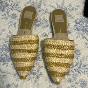 Dolce vita woven mules